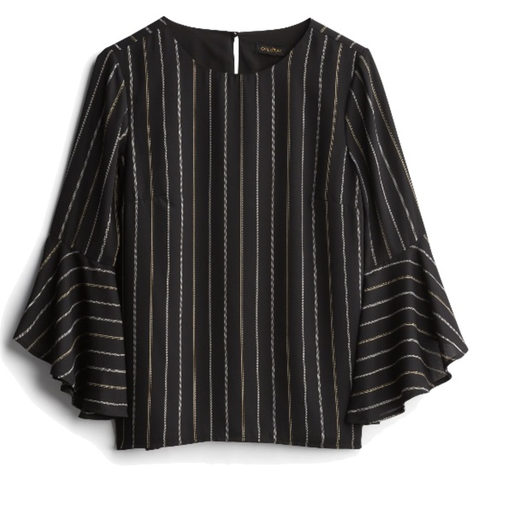 Goldray size XL blouse with 3/4” flowy sleeves